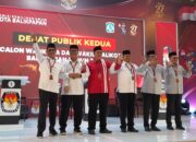 Debat Publik Kedua Pilkada Balikpapan 2024, Fokus pada Solusi Air Bersih dan Kesejahteraan Tenaga Pendidik