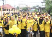 HUT ke-60 Golkar di Paser, Ribuan Kader dan Simpatisan Ramaikan Senam Sehat