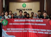 BEM Fakultas Hukum Unmul Gelar Deklarasi Pilkada Damai 2024 di Sela-Sela UMKM dan Pandawa Parade Extra Vagansa