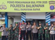 Kapolresta Balikpapan Bersama Dandim 0905 Bersinergi Ciptakan Harkamtibmas di Balikpapan Jelang Idul Fitri