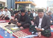 Ribuan Jamaah Melaksanakan Salat Idul Fitri 1446 H di Halaman Mapolresta Balikpapan
