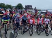 Bupati Kukar Resmikan Gowes Turapan Loop Perdana di Titik Nol Tenggarong