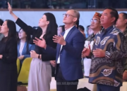 Wakil Ketua DPRD Kaltim Ekti Imanuel Hadiri Ibadah KKR Kebangkitan Yesus Kristus HUT ke-25 LPADKT