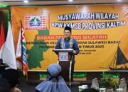 Ketua DPRD Kaltim Hasanuddin Mas’ud Resmi Pimpin KKMSB Kaltim Periode 2025-2030