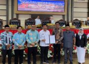 Sekda Kukar Hadiri Rapat Paripurna Penetapan Bupati dan Wakil Bupati Terpilih 2025–2030