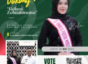 Pemkot Samarinda Dukung Penuh Rahmi Zahratunnisa di Grand Final Puteri Muslimah Kaltim 2025