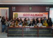 Kesbangpol Kukar Gencarkan Pendidikan Politik di Desa Anggana, Warga Antusias Ikuti Sosialisasi