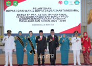 Gubernur Kaltim Lantik Bupati dan Wakil Bupati Kukar Periode 2025-2030