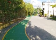 Jogging Track Graha Indah Kian Menarik, Warga Semangat Berolahraga