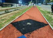 Proyek Jogging Track Stadion Batakan Rp4,9 Miliar Rusak, DPPR Duga Akibat Cakaran Kucing