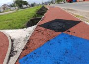 Pengawasan Lemah, Proyek Jogging Track Stadion Batakan Rusak Sebelum Serah Terima