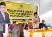 Yusuf Mustafa Tekankan Hak dan Kewajiban Masyarakat Sipil dalam Penguatan Demokrasi Daerah di Balikpapan Utara