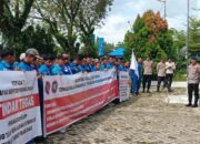 K-SPSI dan F-SPTI Gelar Aksi di Paser, Desak Kemenhub Tegakkan Regulasi Bongkar Muat Pelabuhan