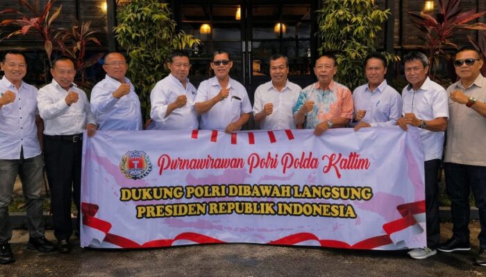 Purnawirawan Polri Kaltim Dukung Kebijakan Pemerintah, Tegaskan Polri Tetap di Bawah Presiden
