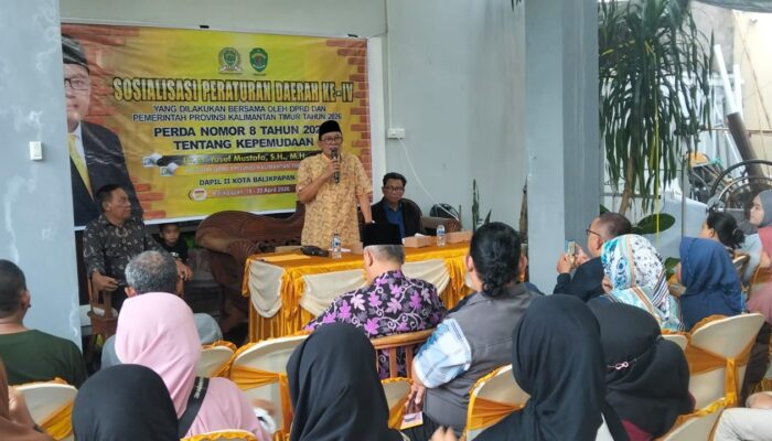 Sosialisasi Perda Kepemudaan di Muara Rapak, Yusuf Mustafa Dorong Pemuda Aktif Bangun Daerah