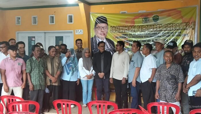 Yusuf Mustafa Sosialisasikan Perda Kepemudaan di Manggar, Dorong Pemuda Jadi Penggerak Pembangunan